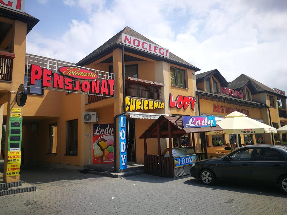 Hotel Pensjonat Telimena Zwierzyniec Esterno foto
